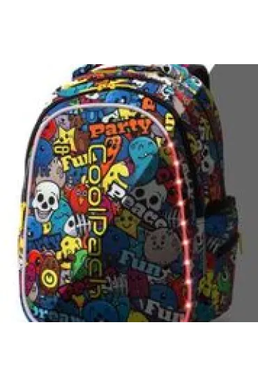 �wiec�cy Plecak Szkolny COOLPACK - Joy M - Led Cartoon