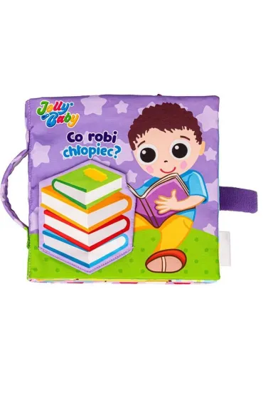 Co robi ch�opiec? Ksi��eczka sensoryczna