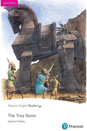 PER. The Troy Stone. Book with eBook and audio. Level Easystarts - Stephen Rabley