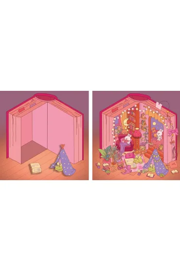 Cosy stickers. Magiczna kraina