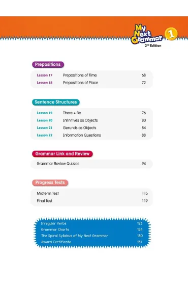 My Next Grammar 1. Student Book