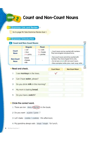 My Next Grammar 1. Student Book