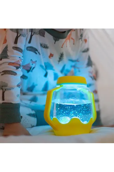 Glo Pals S�oik sensoryczny do nape�nienia wod�, kolor ��ty