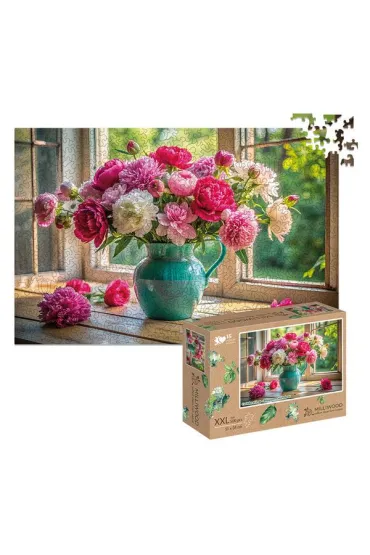 Puzzle drewniane 500 el. Kwitn�ce okno Alexander