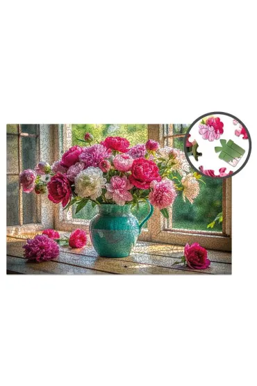 Puzzle drewniane 500 el. Kwitn�ce okno Alexander