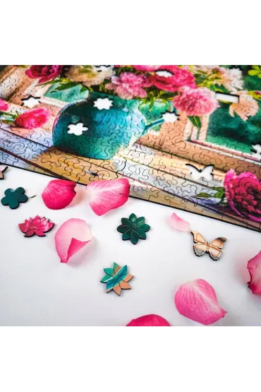 Puzzle drewniane 500 el. Kwitn�ce okno Alexander