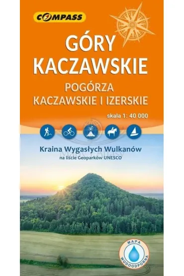 Mapa turystyczna G�ry Kaczawskie 1:40 000