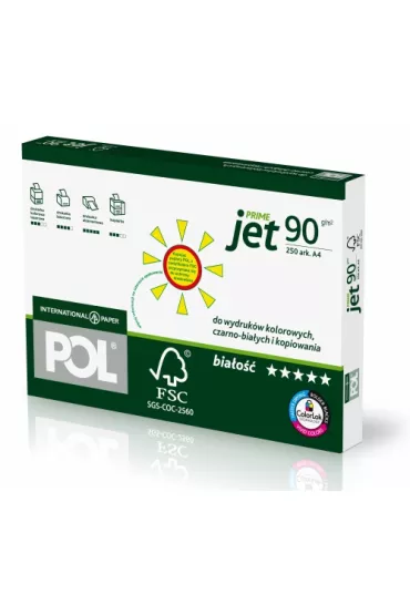 International Paper Papier xero A4 Poljet 90g 250 arkuszy 90 g 250 kartek