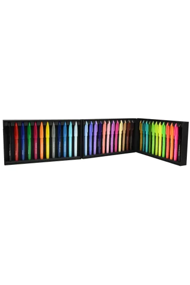 Pentel Zestaw pisak�w p�dzelkowych do kaligrafii i liternictwa Brush SES15C-ST36PL  36 sztuk