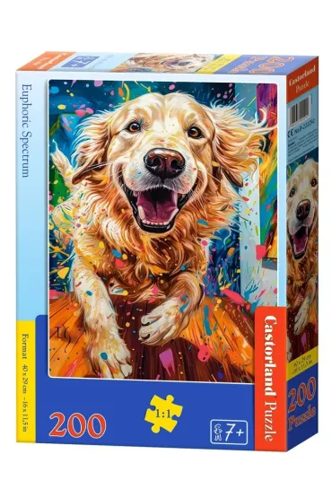 Puzzle 200 el. Euphoric Spectrum Castorland