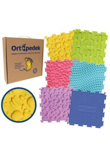 Ortopedek - maty sensoryczne 6 element�w Askato