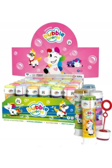 Ba�ki mydlane 60 ml. Unicorn Brimarex