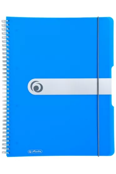 Herlitz Ko�ozeszyt A4 Her Easy Niebieski kratka 80 kartek