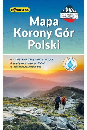 Mapa Korony G�r Polski (wersja wodoodporna)