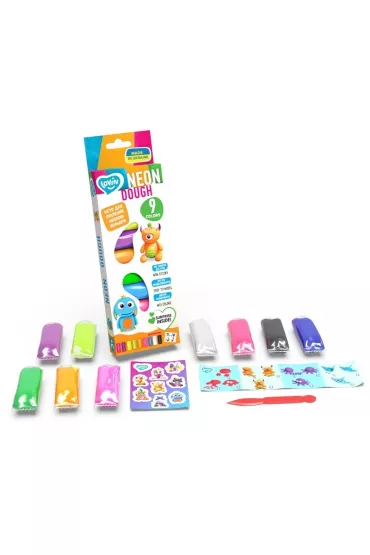 Plastelina neon 9 kolor�w Lovin
