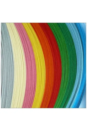 Dekor Art Serwis Paski do quillingu mix-kol 420 x 3 mm 200 szt.