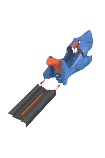 Hot Wheels. City Wyrzutnia Rekin GVF43 Mattel