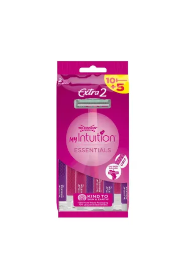Wilkinson My Intuition Extra2 Essentials jednorazowe maszynki do golenia dla kobiet 15 szt.