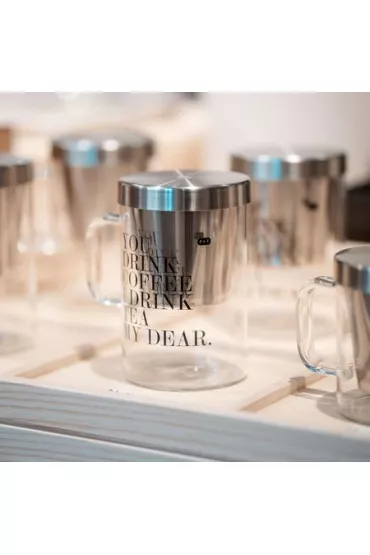 Paper & Tea Kubek z zaparzaczem do herbaty My Dear Brewing Mug 450 ml
