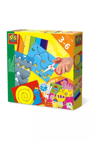 Ucz� si� u�ywa� no�yczek - 16 kart + no�yczki Ses Creative