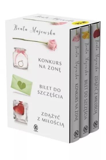 Pakiet Konkurs na �on�. Tomy 1-3: Konkurs na �on�, Bilet do szcz�cia, Zd��y� z mi�o�ci� - Beata Majewska
