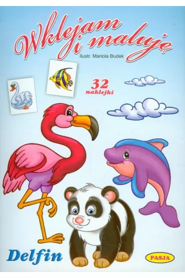 Wklejam i maluj�. Delfin