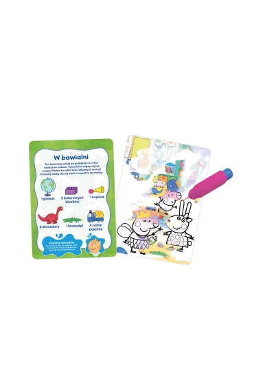 Peppa Pig Wielkie wodne malowanie Z wizyt� u Peppy