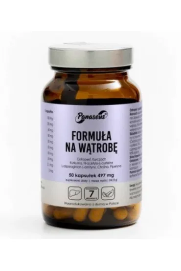 Panaseus Formu�a Na W�trob� Suplement diety 50 kaps.