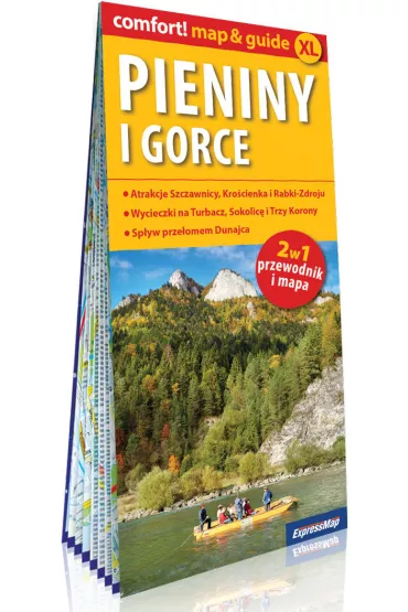 Pieniny i Gorce map&guide XL PL laminat