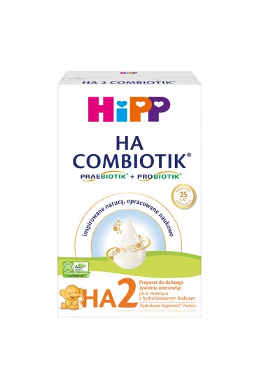 Hipp HA 2 Combiotik Preparat do dalszego ywienia niemowlt po 6. miesicu 350 g