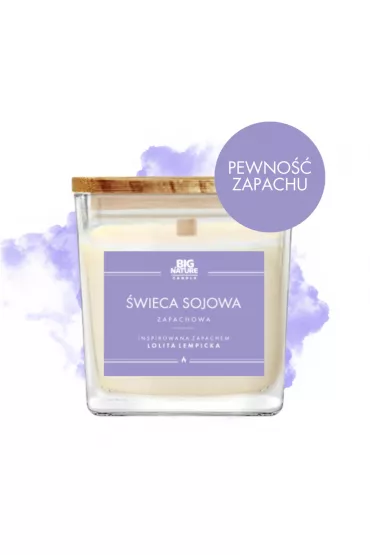 Big Nature �wieca sojowa inspiracja zapachowa Lolita Lempicka 450 g