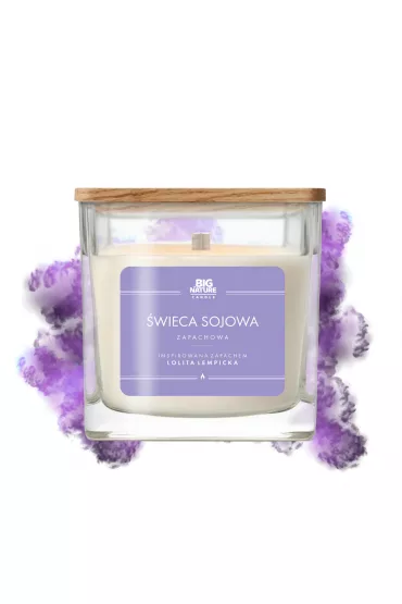 Big Nature �wieca sojowa inspiracja zapachowa Lolita Lempicka 450 g