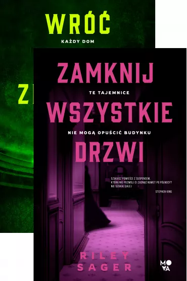 Pakiet: Wr przed zmrokiem, Zamknij wszystkie drzwi - Riley Sager