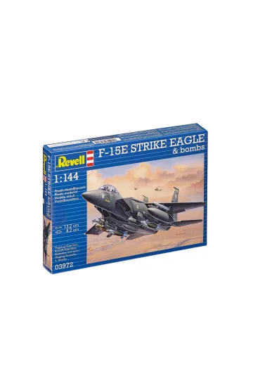 Samolot. F-15E Strike Eagle & Bombs Cobi