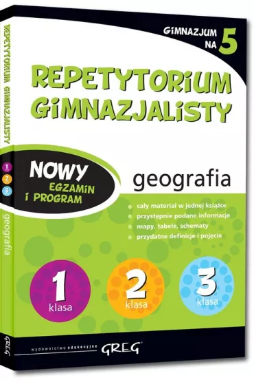 Repetytorium gimnazjalisty. Geografia. 2019 - Maria Figa