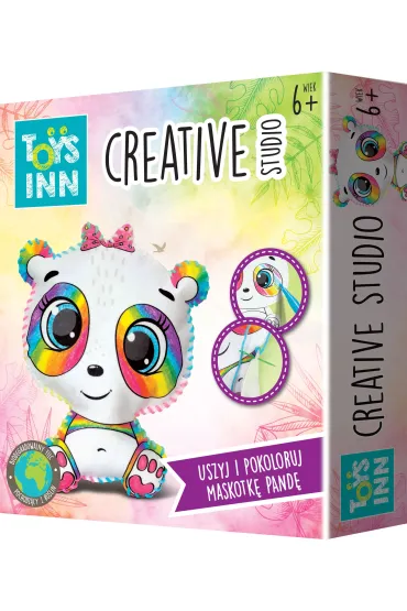 Maskotka do szycia i ozdabiania Creative Studio Panda Stnux