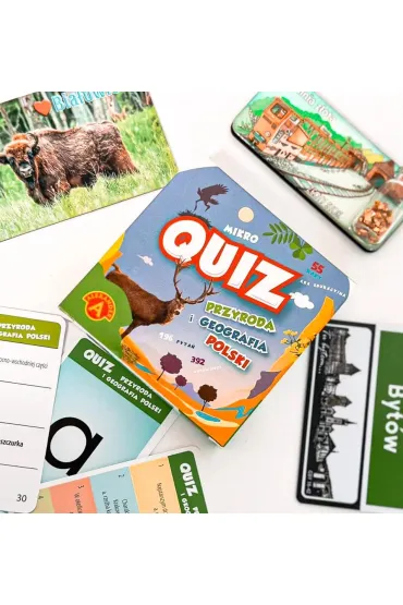 Gra Quiz Mikro przyroda i geografia Polski ALEXANDER 2869
