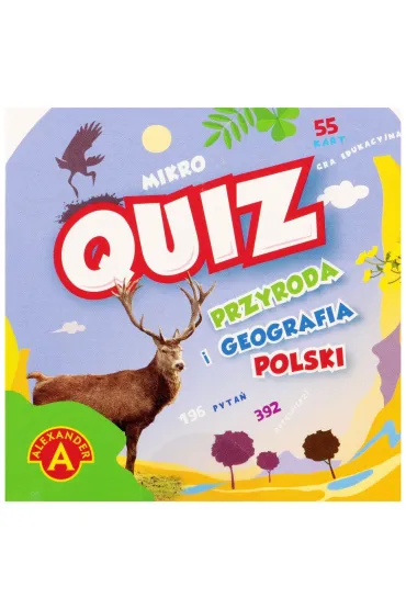 Gra Quiz Mikro przyroda i geografia Polski ALEXANDER 2869