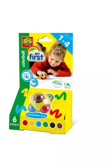 Ses Creative Pierwsza kredka w kuli 6 kolor�w