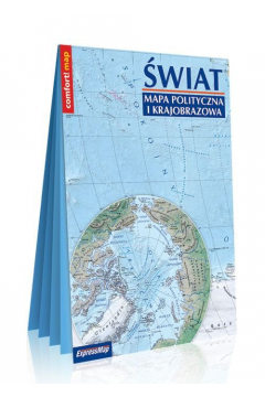 wiat Mapa polityczna i krajobrazowa format XXL 1:31 000 000