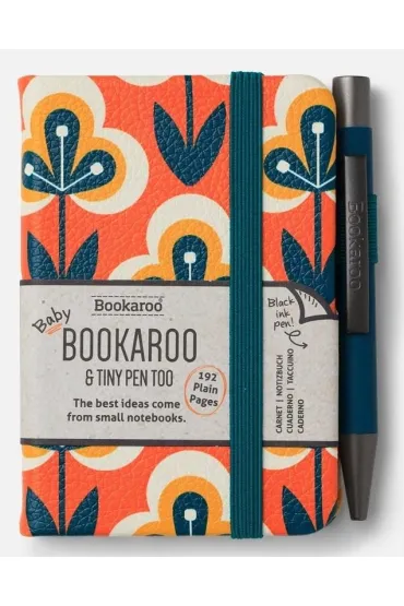 If Bookaroo Notatnik A7 z d�ugopisem - retro