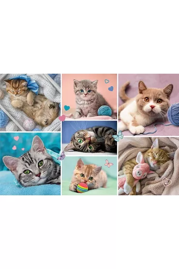 Puzzle 100 el. W kocim �wiecie Trefl