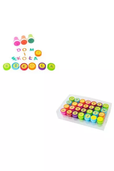 Piecz�tki literkowe. Zestaw 26 piecz�tek. Literki Leviatan