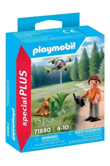 Playmobil Special Plus Ratowanie sarenki za pomoc� dronu 71880