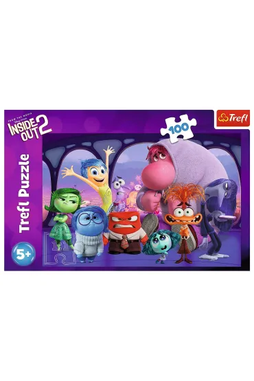 Puzzle 100 el. W g�owie si� nie mie�ci Trefl