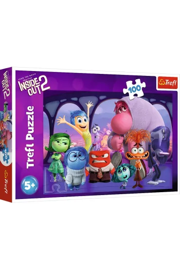 Puzzle 100 el. W g�owie si� nie mie�ci Trefl