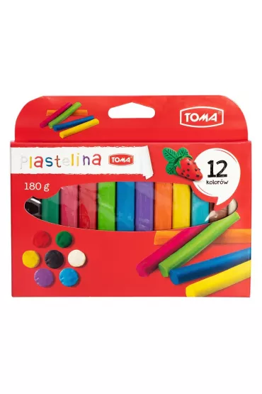 Toma Plastelina 12 kolor�w