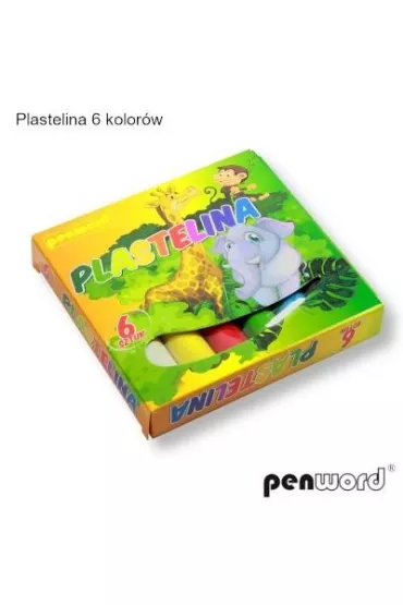 Penword Plastelina 6 szt.