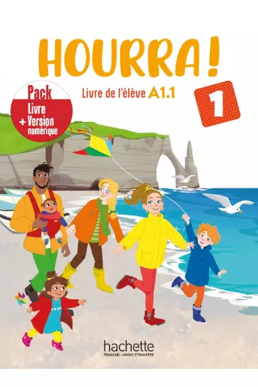Hourra 1. Podr�cznik + wersja cyfrowa - Hugues Denisot, Stephanie Rivasseau