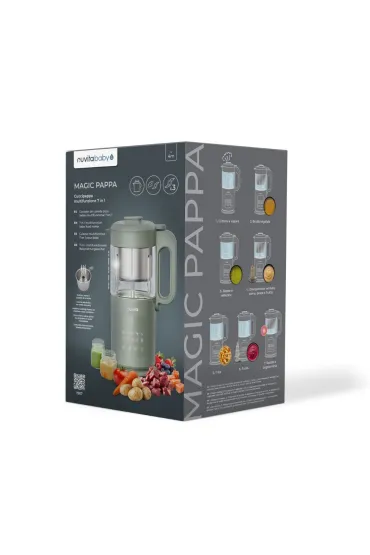 Nuvita Magic Pappa - 7 w 1 wielofunkcyjny robot kuchenny do przygotowywania posi�k�w dla niemowl�t